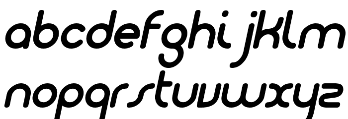 Dodopop-ItalicPersonalUse Font LOWERCASE