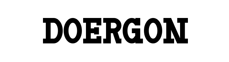 Doergon Font