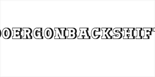 DoergonBackshift Logo