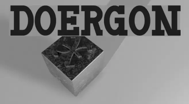 Doergon Font examples