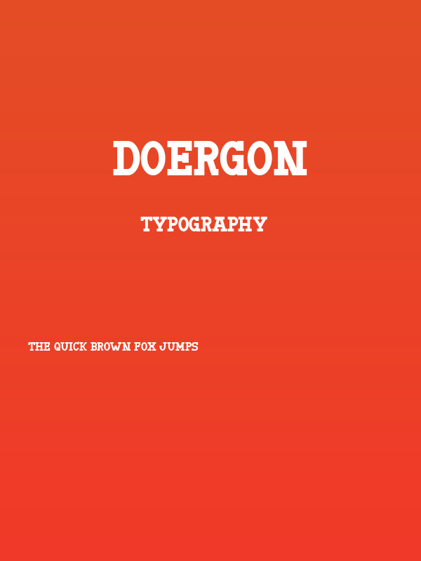 Doergon Poster