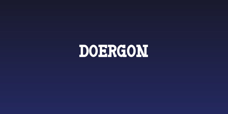 Doergon Social Header