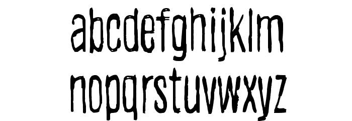 Dog Fox Zebra Font LOWERCASE