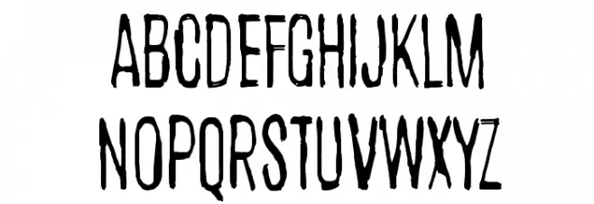 Dog Fox Zebra Schriftart Groß