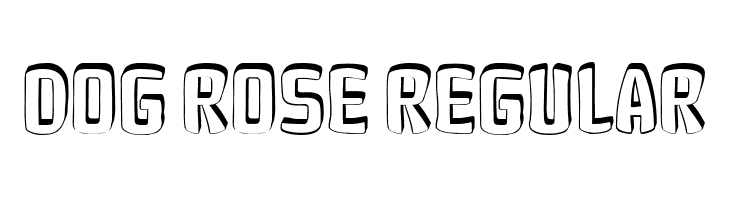 Dog Rose Regular  नि: शुल्क फ़ॉन्ट्स डाउनलोड