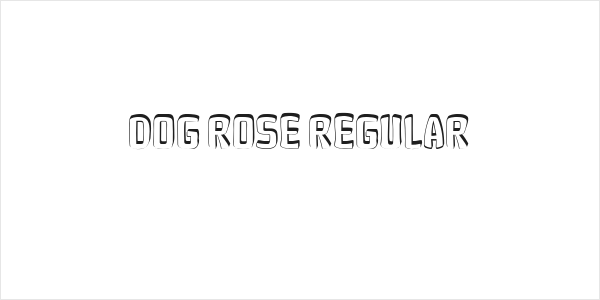 Dog Rose Regular Logo