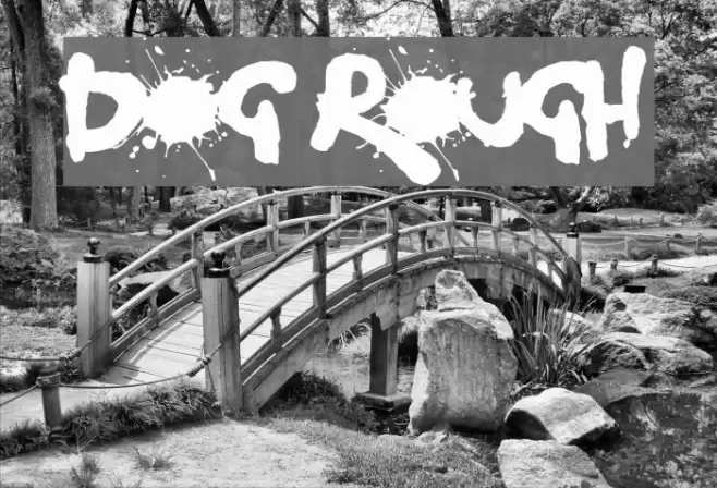 Dog Rough Font examples