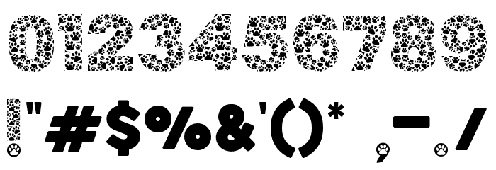 Dog Style Font OTHER CHARS