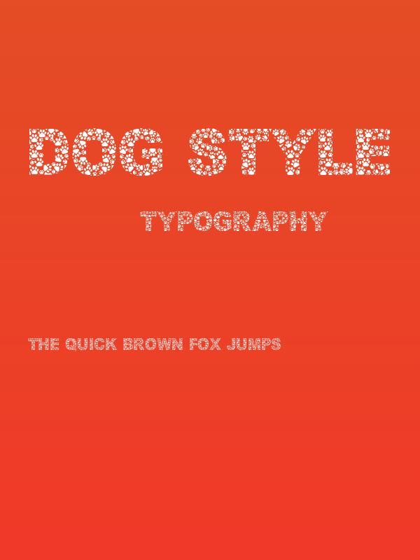 Dog Style Poster
