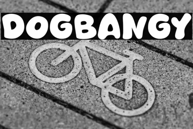 Dogbangy Caratteri examples