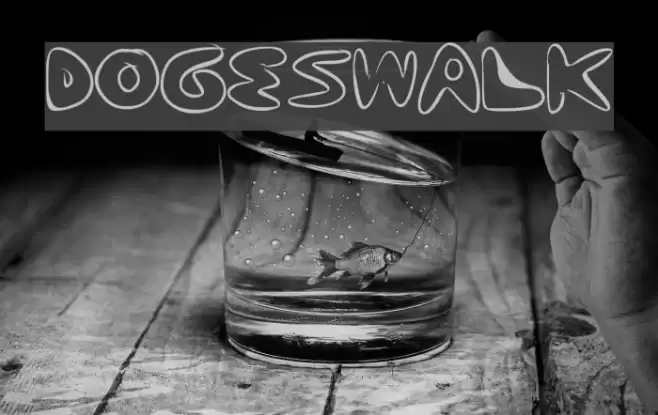 DogesWalk Font examples