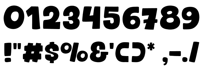 Dogfiles Font OTHER CHARS