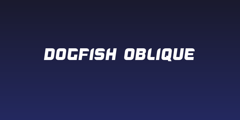 Dogfish Oblique Social Header