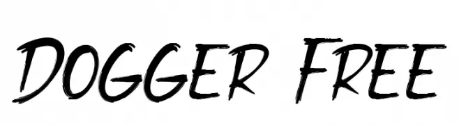 Dogger Free  Free Fonts Download