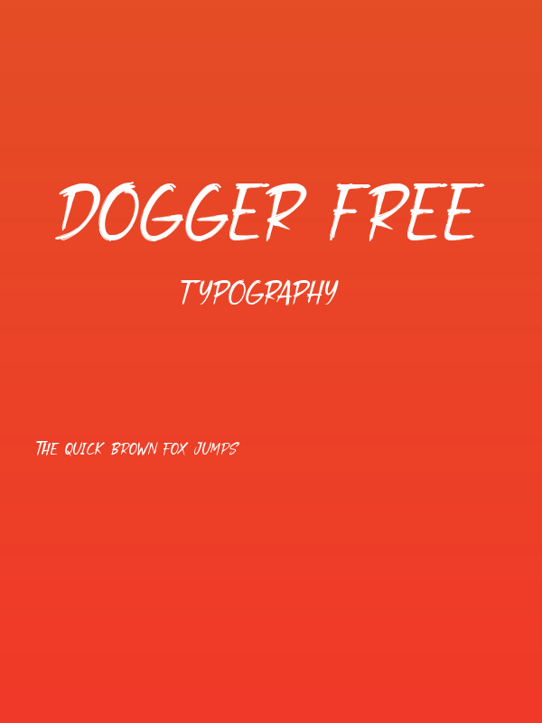 Dogger Free Poster