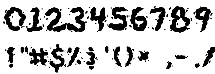 Doggie Doodie Font OTHER CHARS