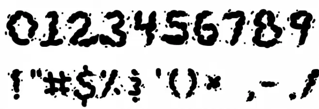 Doggie Doodie Font OTHER CHARS