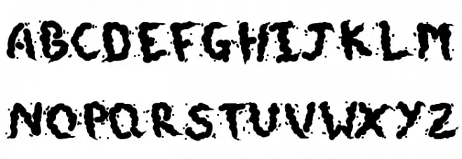 Doggie Doodie Font UPPERCASE