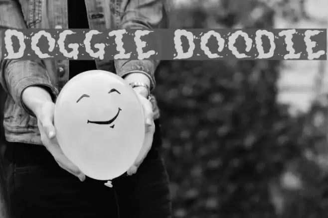 Doggie Doodie Font examples