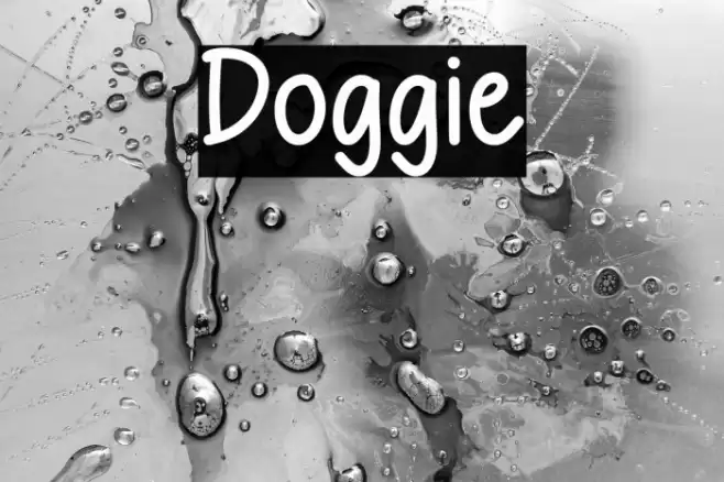 Doggie Font examples