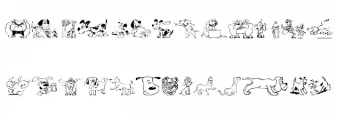 Doggon Fonte MAIÚSCULAS
