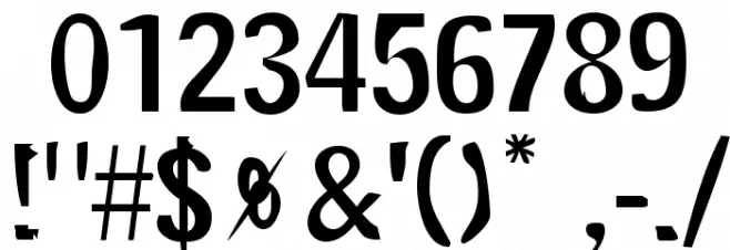 Doggy Regular Font OTHER CHARS