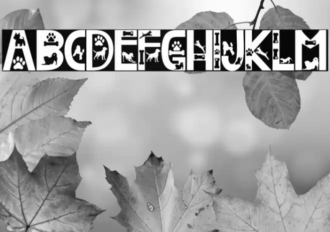 Doggy Smart Font examples