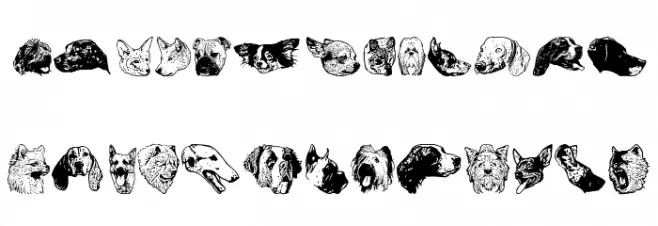 DoggyPrint AOE Fuentes MAYÚSCULAS