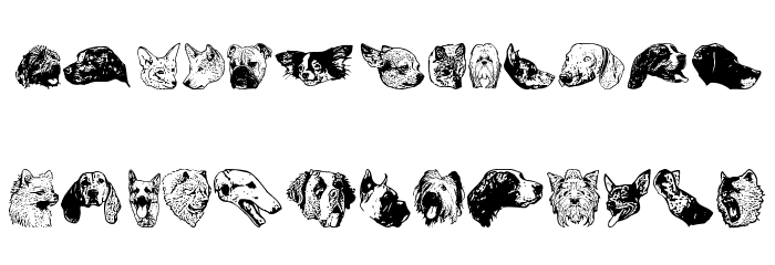 DoggyPrint AOE Font LOWERCASE