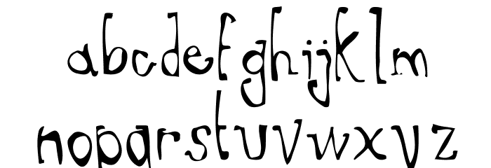 Doghouse Font LOWERCASE