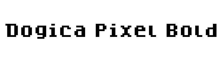Dogica Pixel Bold  Fuentes Gratis Descargar