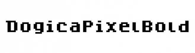 Dogica Pixel Bold  baixar fontes gratis