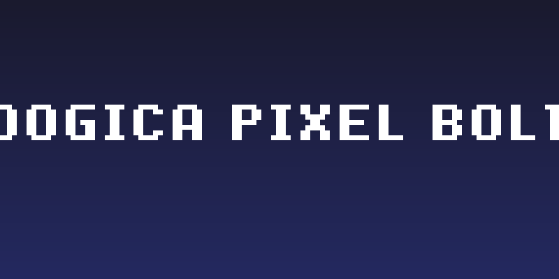 Dogica Pixel Bold Social Header
