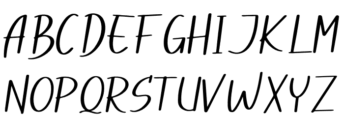 Dogina Summer Schriftart Groß