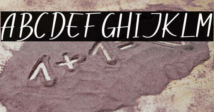 Dogina Summer フォント examples