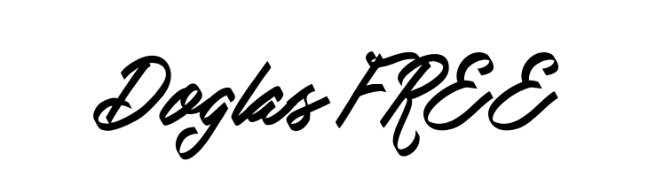 Doglas FREE  免费字体下载