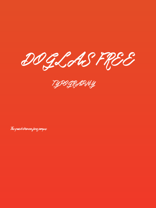 Doglas FREE Poster