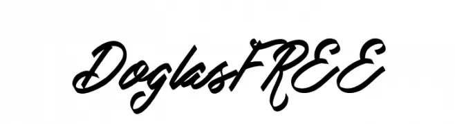 DoglasFREE  Free Fonts Download