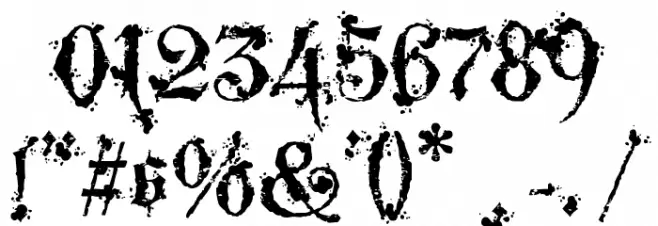 Dogma Font OTHER CHARS