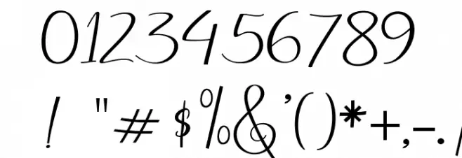 DogmaScript Font OTHER CHARS