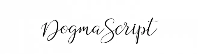 DogmaScript  Fuentes Gratis Descargar