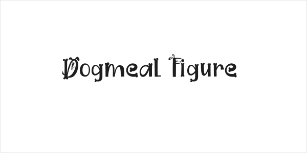 Dogmeal Figure Logo
