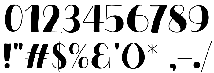Dogname Font OTHER CHARS