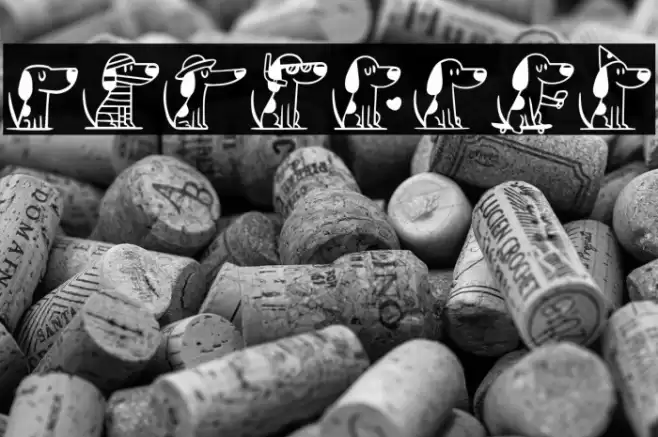 Dogpixur Font examples