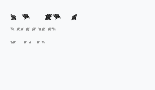 Dogs Regular Business Card