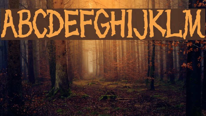 Dogs Font examples