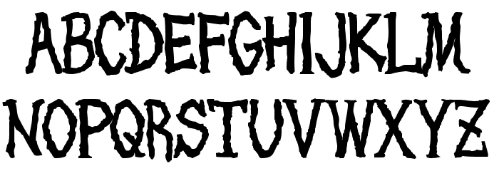 Dogs Font LOWERCASE