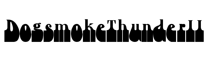 Dogsmoke Thunder II  免费字体下载