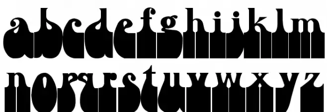 Dogsmoke Thunder II फ़ॉन्ट लोअरकेस