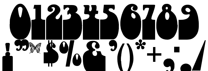 Dogsmoke Thunder Font OTHER CHARS
